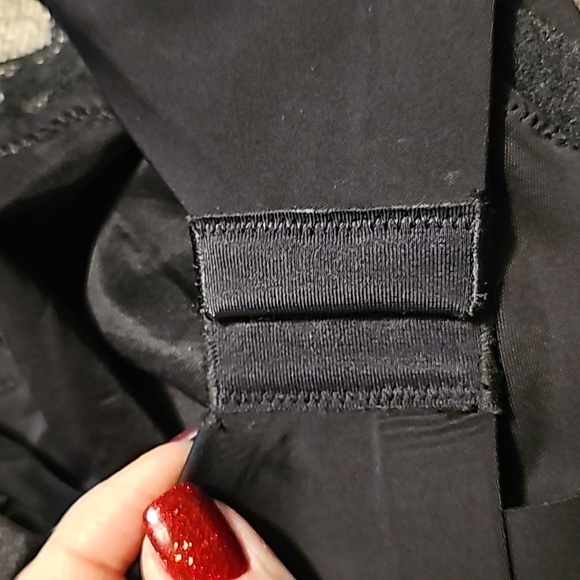 Soma Essentials Unlined Lace Trim Plunge sz 42 C black lace bra new WL335 - Picture 5 of 7